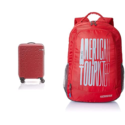Image of American Tourister 32 Ltrs Black Casual Standard Backpack (Amt Fizz SCH Bag 02 - Black) Ohio Polyester 55 Cms Blue Travel Duffle (Fj9 (0) 01 001)
