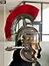 NauticalMart Roman Imperial Gallic ''G'' Officer’s Helm - Red Crest Centurion Historical Helmet Wearable Halloween LARP Armor Costume (Front to Back Plume)