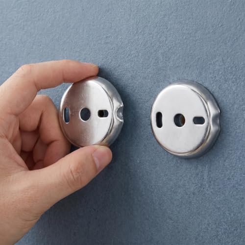 Herrajes de reparación para toalleros de baño con soportes inoxidables de 1.9 pulgadas 7