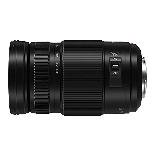 Image of Panasonic LUMIX G II Vario Lens, 100-300MM, MIRRORLESS Micro Four Thirds, Power O.I.S, H-FSA100300 (USA Black) | Micro Four Thirds, 67mm Filter, 520 G, Dust and Splash Resistant