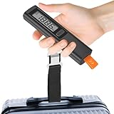 Gepäckwaage, elektronisches Wiegewerkzeug | Digitale Gepäckwaage für Reisen, Urlaub, Wandern, Camping, Kreuzfahrt, Gepäckkontrolle Flughafen