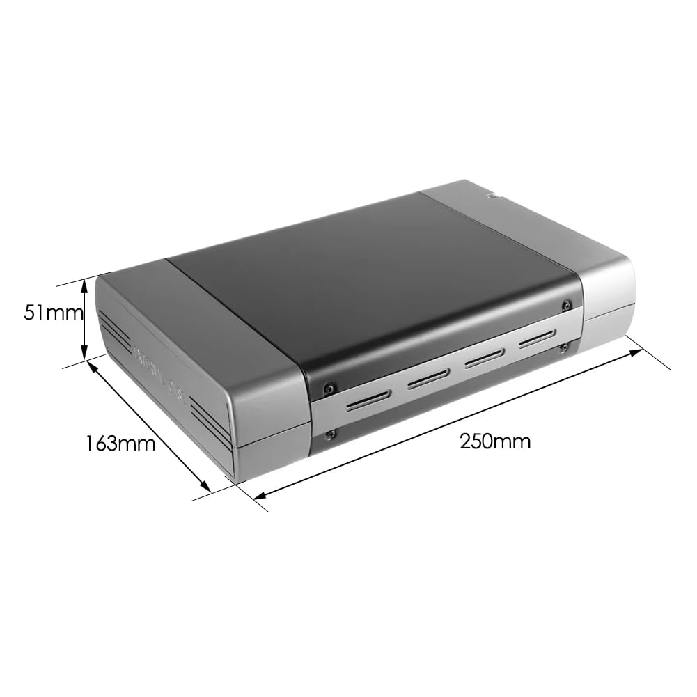 per Azionamento A Disco Rigido Esterno da 5,25 Pollici USB3.0 A Supporto HDD SSD Dvd 16 Speed ​​Box Case di Archiviazione Case di Archiviazione EU