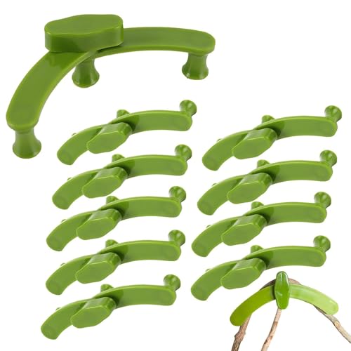 Générique Clips de | 10 clips de à 360 degrés réglables | Dispositif de flexion de la croissance des | Guächshausklampen | Dispositif pour appuyer sur les branches de pressage et d'élagage