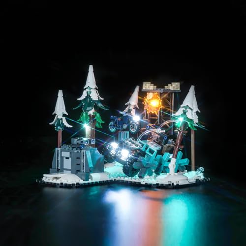 LocoLee LED Light Kit Compatible with Lego 76291 The Avengers Assemble: Age of Ultron (No Models Only Light) Creative Lighting Set Accessories Compatible with Lego 76291 Set