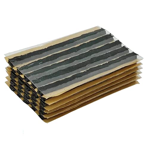 Image of Durable Rubber Strings (1 /4 inch x 4 inch, Black 30pcs) Tire Repair Plug Strips Kit for Tubeless Tires, Fits Car, Motorcycle, Truck, RV, ATV(TS-160D30)