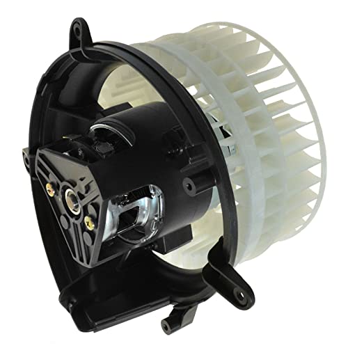 Image of TRQ Heater Blower Motor w /Cage for Mercedes Benz SLK CLK CL C
