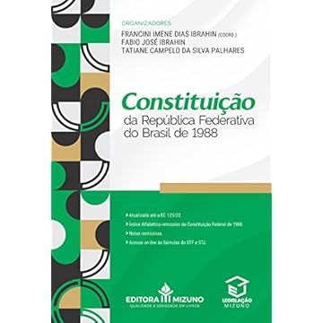 Capa do livro Constitução Federal 2023