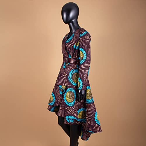African Clothing for Women Long Coats Fashion Ankara Print Jacket Outwear Cotton Africa Dashiki Outfits Party Wear4