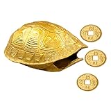 Accessoires de jeu de divination : dans la culture traditionnelle chinoise, la pièce de cuivre est fréquemment utilisée dans la décoration de la maison, indiquant la chance et l'artisanat de richesse