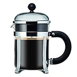 Bodum Chambord Kaffeebereiter 4 Tassen, Chrom, Silber, 0.5 L