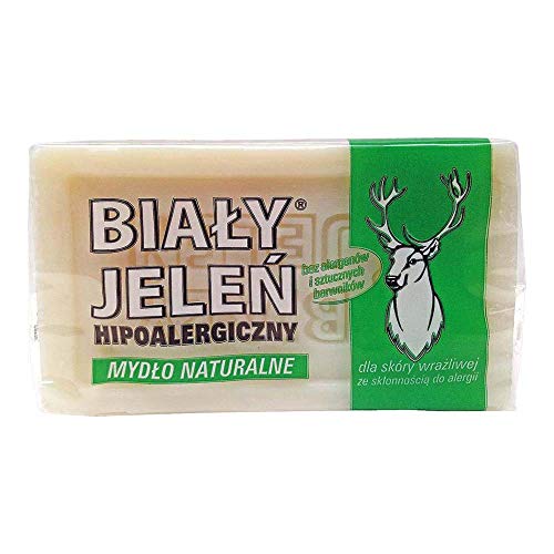 White Jelen Hypoallergenic Natural Soap for Sensitive Skin image 2