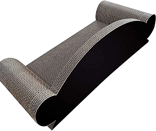 Tapis de grattage pour chat en sisal horizontal de haute densité durable - 4