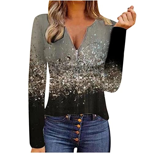 YOGALULU Chemise Blouse Femme,Chemisier Lin Femme,Sweat Oversize Noir,Chemisiers Leopard,Pull Noir Col Roulé Femme,Sweat A Capuche Bleu Electrique,Gilet Jean sans Manche Femme,Pull Teufeur