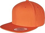 Yupoong Unisex Classic Snapback Cap Kappe, orange, Einheitsgröße
