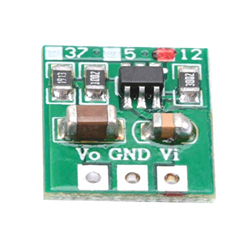 Generic Módulo Convertidor de Voltaje Elevador de Tamaño Pequeño con 95% de Eficiencia para Juguetes Eléctricos y Modelos de Aviones (12V)