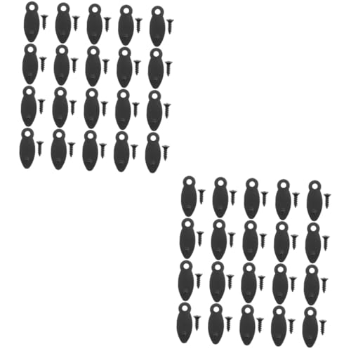 Image of 100pcs Photo Frame Backboard Fixing Clips Frame Accessories for Projects Fasteners for Secure Photo Display and Easy Installation