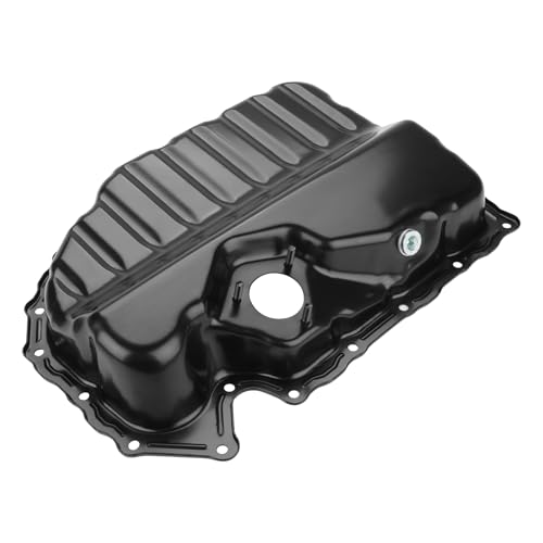 Image of Engine Oil Pan with Drain Plug Compatible with Audi A3 Q3 Quattro TT