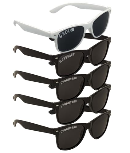 Polarized Bachelor Party/Wedding Sunglasses Simple Gifts Props Supplies Groom Groomsman Best Man