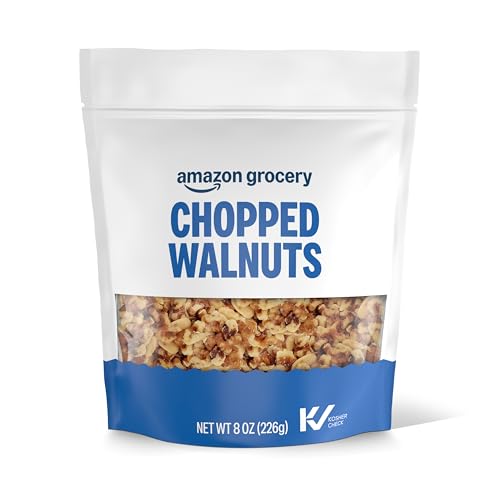 Amazon Grocery, Chopped Walnuts, 8 Oz (Previously Happy Belly, Packaging May Vary)