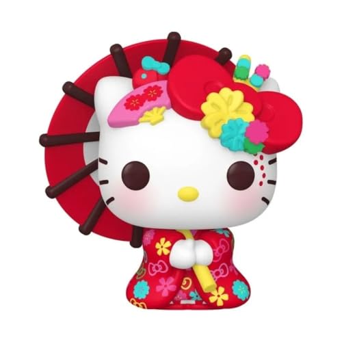 Funko Pop! Vinyl: Hello Kitty - Hello Kitty In Kimono - Figura de Vinilo Coleccionable - Idea de Regalo - Mercancia Oficial - Juguetes para Niños y Adultos - Anime Fans - Muñeco para Coleccionistas