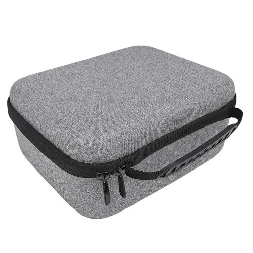 Estuche rígido para proyector XGIMI 4, 3 y versiones internacionales — Bolsa de viaje en nailon y EVA con asa de goma y interior personalizable miniatura 4
