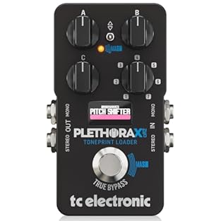 Multi-effects Guitar Pedal with 7 Boards True/Buffered Bypass 1" Col Display A/B Switching 3 Parameters