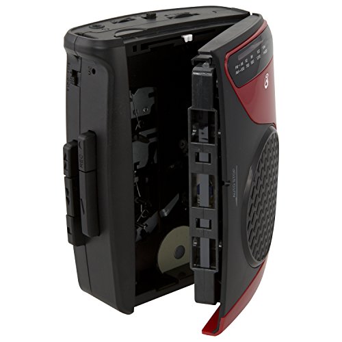 image for GPX Portable Cassette Player, 3.54 x 1.57 x 4.72 Inches, Requires 2 AA