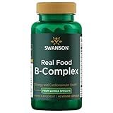 Swanson Real Food Vitamin B-Complex 60 Veg Capsules