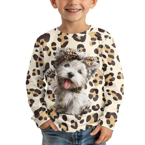 Image of Uourmeti Girls Graphic Tees Long Sleeve T Shirts for Teens Casual Tshirts Junior Sportswear Fall Tops