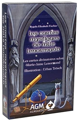 Les Cartes Mystiques de Mlle Lenormand - Grimaud Cartomancie - Jeu de cartes illustrées - Fabriqué en France Cover