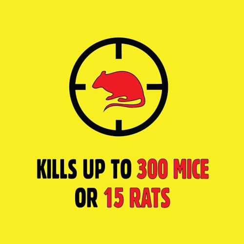 The Big Cheese All-Weather Block Bait - 10g x 30 Kills Mice and Rats Damp-Proof, Weather-Resistant, Blue Difenacoum - Image 6