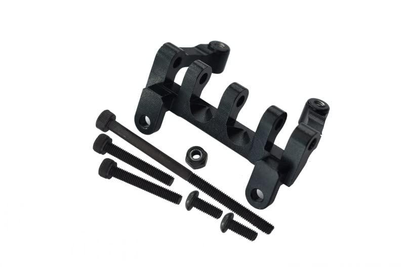 GPM Aluminium Upper Center Link Mount Für Axial SCX10 – 1 Stück In Schwarz