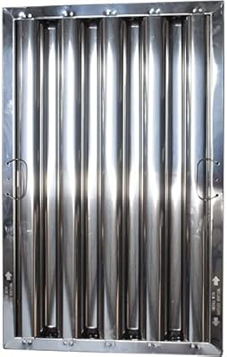 Hood Filter; TYPE6; S/S; 25X16