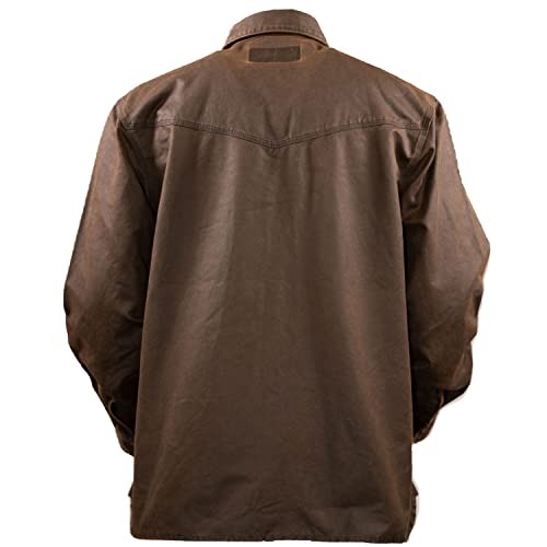 Outback Trading Company Men's Kennedy Canyonland Durable Waterproof Lightweight Casual Shirt Jacket3
