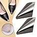 Generic 2X Pointed Shoe Protector, High Heel Tip Cover, Repair, Shoe Tip, for Boots, Black