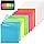 800 Sheets Transparent Sticky Notes, 3x3 Inch 14 Pads Self-Adhesive Translucent Clear See Through Post Sticky Notes for Planner Office School College Teacher Student Supplies 6 Bright Color