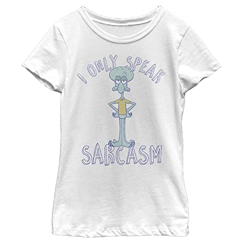 T-shirt Bob l'éponge Squarepants fille en coton respirant doux