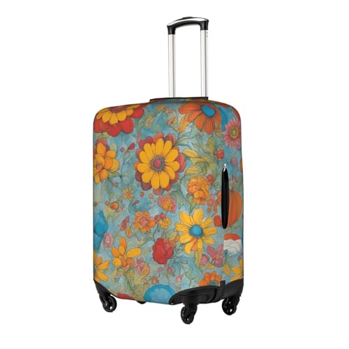 Bright Color Tsa Approved Luggage Cover For 18-32 Inch Suitcases Scratch-Resistant Stretch Luggage Cover2