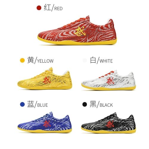 Non-Slip Kungfu Tai Chi Shoes,Martial Arts Sneakers,Wing Chun Wushu Sport Shoes for Men Women3