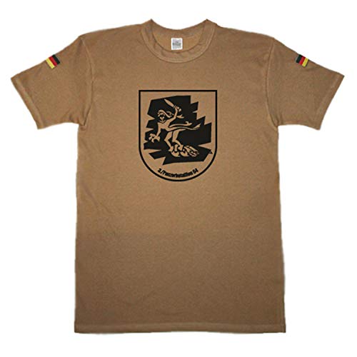 Bataillon Companie Gespenster t-shirt vert grand confort pour bivouac