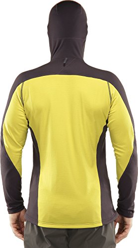 Haglöfs Alder - Giacca con Cappuccio Giallo m