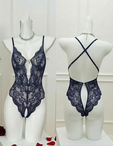 Image of Avidlove Sexy Lingerie for Women Lace Teddy Lingerie One Piece Lingerie Bodysuit