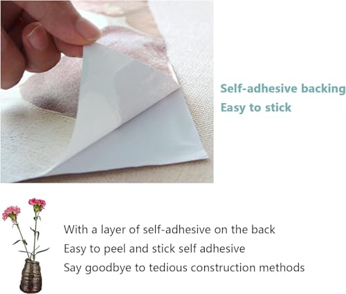 illusions 360degree Signage Solution Nature Wallpaper, Decorative, Scenic, Waterfall Wallpaper, for Living Room/Guest Room/Bedroom/Vastu, Self-Adhesive, Peel and Stick Wallpaper (Multi N E 15, 1.5x1)