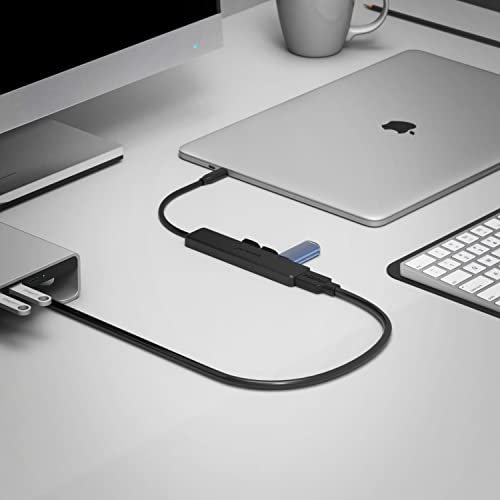Hub USB-C Multipresa [5-porte] con 4K HDMI | USB Tipo-C PD (60W) | USB 3.2 Gen 1 Porta| 2 USB 2.0 Porte compatibile con PS5, PC, MacBook (HB-TC5P) - Hub USB - Immagine 1