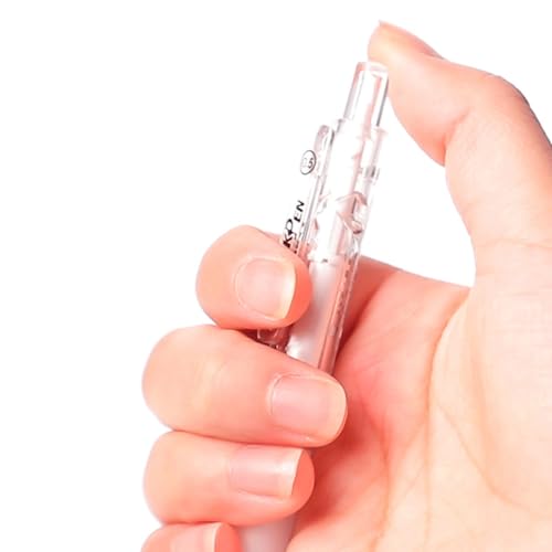 Set de 3 bolígrafos retráctiles con tinta negra 0.5 mm miniatura 4