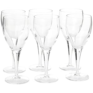 Luigi Bormioli RBLK701 Michelangelo Red Wine Glasses 7.75oz / 225ml – Set of 6 | Glassware, Red Wine Goblets