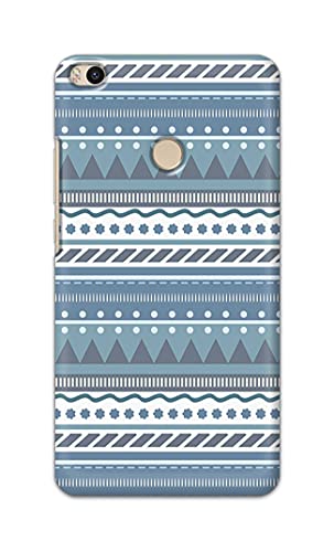 Image of Printed Hard Back Cover Case for Mi Max 2 Back Cover (Seamless Geometric Tribal Pattern) -1803