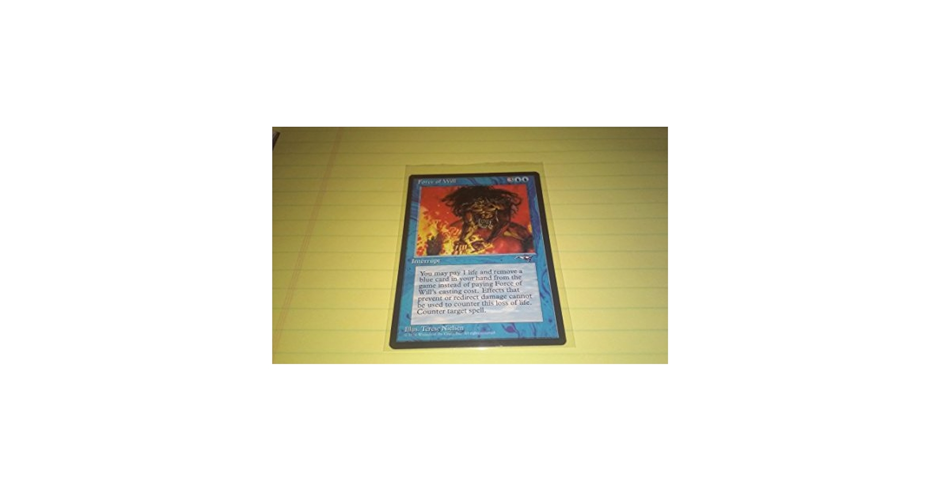 MTG アライアンス　『Force of Will』 Force of Will Alliances Regular for sale online | eBay