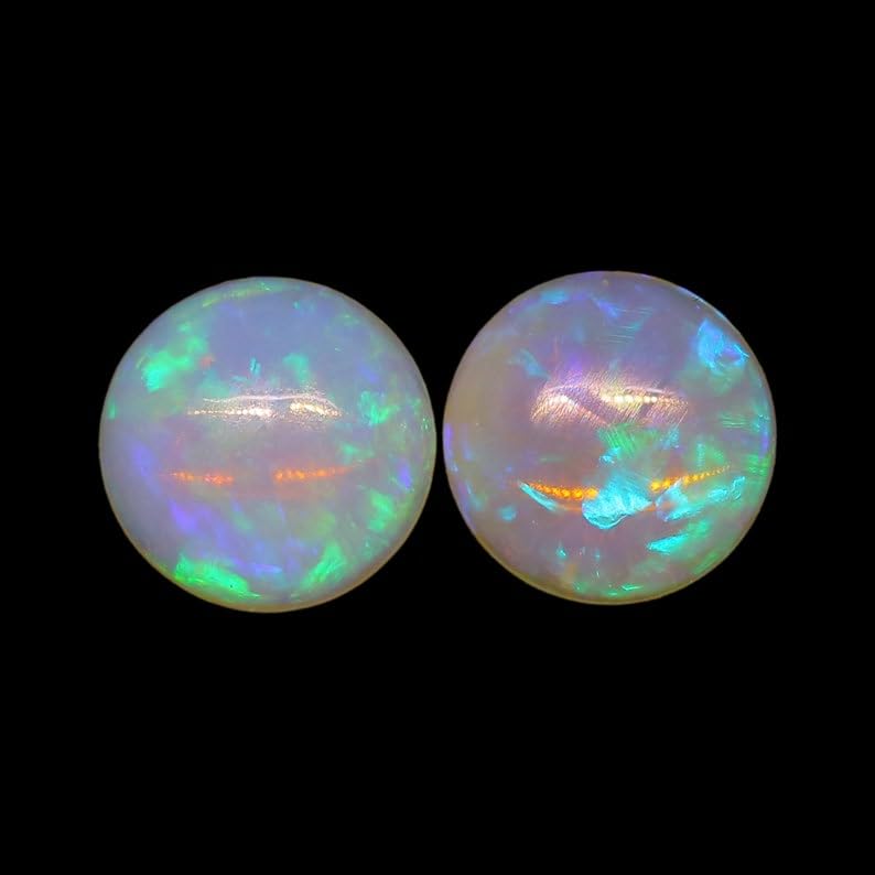 Opale australienne de qualité AAA | Éclat multicolore pour bijoux de luxe - 2