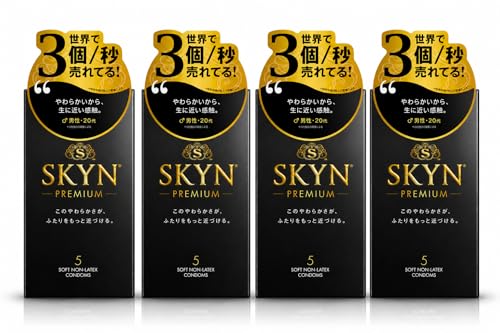 �y�܂Ƃߔ����z ���R�ȃt�B�b�g�� SKYN �X�L�� Premium �R���h�[�� 5�� �Ǝ��v���C�o�V�[����E�I���W�i���V�[���t(4��)